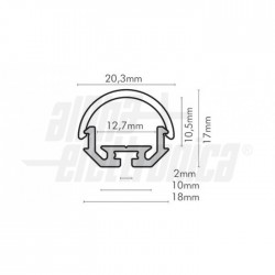 Prof Al e cover PMMA Op 2macces  pr/pz 