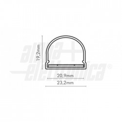 Prof allum cover PC opaco 2macc  pr/pz 