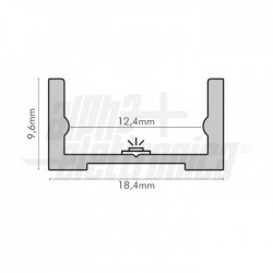 Profilo all barre2m imb industr 84 pr/pz 