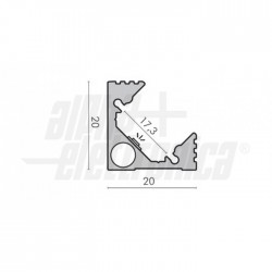 Profilo Al barre 2m imb ind Prez/m 154 