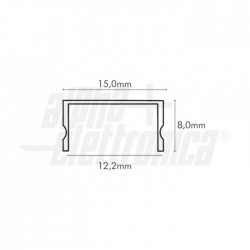 Copert PC opaco 2m 74 1 pr/pz 