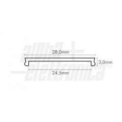 Copert PC opaco 2m 74 6 pr/pz 