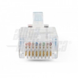 Connettore RJ45 EZ passante Cat 6 Spina RJ45 8P8C Cat 6 passante   UTP