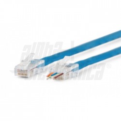 CONNETTORE  RJ45 EZ pass  Cat 6   BARATT Spina RJ45 8P8C Cat 6 passante   UTP