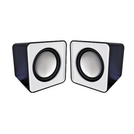 MINI SPEAKER 2 0 USB OMEGA OG 01 WHITE