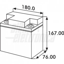 BATT  PIOMBO 12V 18 A FISS  A 