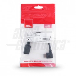 Adattatore da Spina HDMI® ad angolo Adattatore da Spina HDMI® ad angolo verticale a Presa HDMI®   20cm