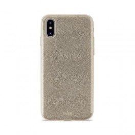 Puro Cover PC+TPU Shine per iPhone Xs Max 6 5  Gold