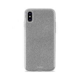 Puro Cover PC+TPU Shine per iPhone Xs Max 6 5  Silver