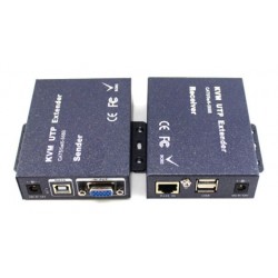 EXTENDER VGA  + USB  SU LAN 100m