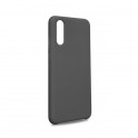 Puro Cover in Silicone Liquido con interno in microfibra per Huawei P20 5 8  Grigio
