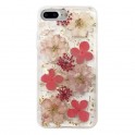 Puro Cover PC + TPU  Glam   Hippie Chic  per iPhone 6/6s/7/8 Plus 5,5  con Fiori, Rosa