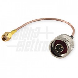 CAVO15CM RG316 RP SMA MALE N MAL 