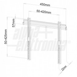 SUPP UNIV TV LCD PLASMA CON SIST LOCK 
