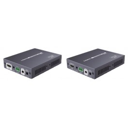 ESTENSORE DI SEGNALE HDMI HDBASET 4K ESTENSORE DI SEGNALE HDMI HDBASET 4K@60HZ SU CAVO ETHERNET 70M POE CON RIPETITORE DI TELECO