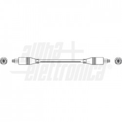 CAVO OTTICO TOSLINK SP/SP 2m OTTICA