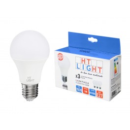Conf  3pz Lamp LED 230V 11W E27 4000K LAMPADINA CLASSICA400076: HT6011