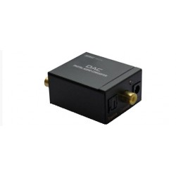 MINI CONVERTITORE AUDIO DIGITALE / ANALO MINI CONVERTITORE AUDIO DIGITALE / ANALOGICO CON USCITA 3,5MM STEREO PER CUFFIE