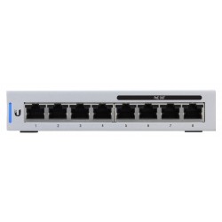 Unifi Switch US 8 60W 8x1Gbps 4p  POE 8 UnifiSwitch US 8 60W 8x1Gbps 4p  POE 802 3af 60W (US 8 60W) (SWUBIUS860W)POE A 48V (NO