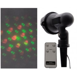 LASER GRAFICO 2 GIOCHI LUCE CLASS II ROSSO/VERDE C/TLC