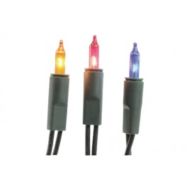 CATENA 50 MINILUCCIOLE MULTICOLOR 7,5M U INTERNO