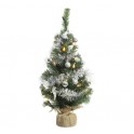 ALBERO DI NATALE 20 LUCI 60CM DEC ARGENT