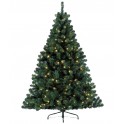 ALBERO NATALE 100 LED BIANCO CALDO 