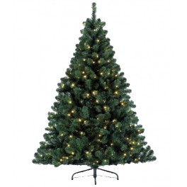 ALBERO NATALE 100 LED BIANCO CALDO 
