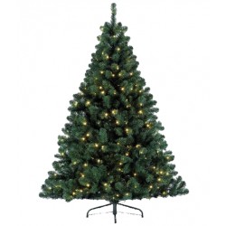 ALBERO NATALE 100 LED BIANCO CALDO 