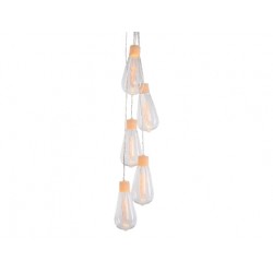 CATENA LED 5 LAMPADINE A FILAMENTO