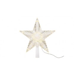 LED treetopper ind bobattery holder 1st bulb: 100cmexcl : 3x AA batteriesworking hrs: 30 hoursCE   non replaceable bulbs