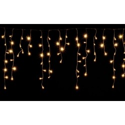 TENDA LEDS CONNECT 96LED 3,5M B CALDO CAVO NERO U EST 