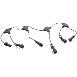 LED connect 24V 4T conn outdblack cabledistance between connectors: 20cm
