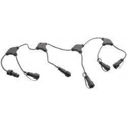 LED connect 24V 4T conn outdblack cabledistance between connectors: 20cm