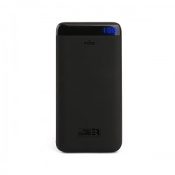Puro Batteria Esterna Fast Charger 10000mAh 1USBA+1USB C 15W Li Poly Nero