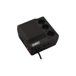 STABILIZZATORE TENS GBC SCUDO AVR 1 Potenza: 1200VA   Potenza reale: 720W   Rumorosità: 40dB   Intervallo tensione : 180 264 Vol