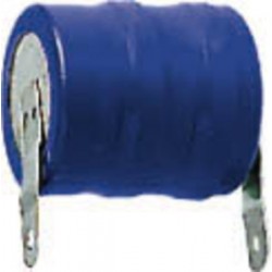 BATTERIA NI CD SALDARE 2,4V 60mAh 