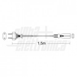 CAVO DA EUROSPINA A PR IEC 8+2 