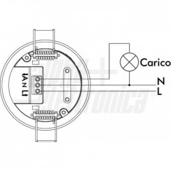SENSORE PIR INCASS 230VAC BIAN 