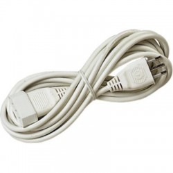 CAVO PROLUNGA 3X1 5mt SP +PR SI 16A BIAN Cavo lis 3x1 Mt 5 Sp +Pr Si 16A+T BIANCO