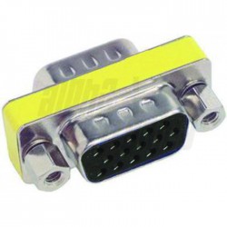 ADATTATORE VGA 15POLI HD FEMM  