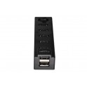 HUB 7 PORTE USB 2 0 CON ALIMENTATORE 