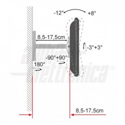 SUPPORTO LCD ORIENTABILE 13 27 