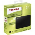 HARD DISK  EXT TOSHIBA 2TB 2 5  USB 3 0 3 0 CANVIO BASICS NERO