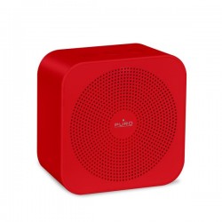 Puro Atoparlante Esterno Bluetooth V 4 2 Ricaricabile Rosso