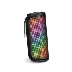 Puro Altoparlante Esterno Bluetooth V2 1 Ricaricabile con Led Nero