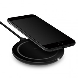 Puro Charger Wireless Charging Station a Induzione QI, Max Output 5W Nero
