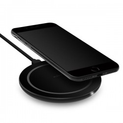 Puro Charger Wireless Charging Station a Induzione QI, Max Output 5W Nero