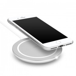 Puro Charger Wireless Charging Station a Induzione QI, Max Output 5W Bianco