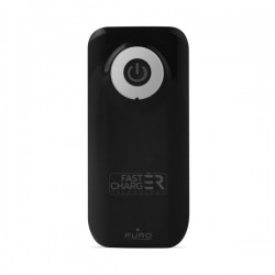 Puro Batteria Esterna Fast Charger Universale 5200mAh, 2 USB, Output 2 4A, Li Ion Nero